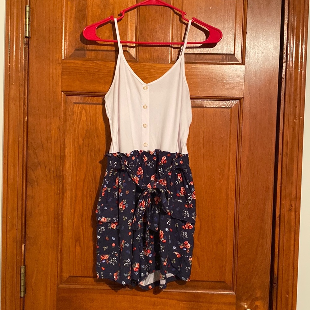 Ultra Flirt Floral Romper